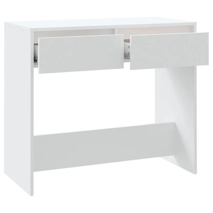 Wandtafel 89X4X76,5 Cm Staal Wit