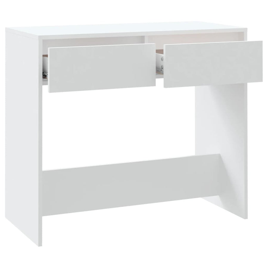 Wandtafel 89X4X76,5 Cm Staal Wit