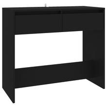 Wandtafel 89X4X76,5 Cm Staal Zwart
