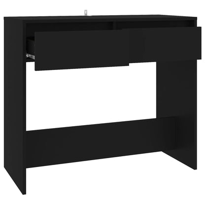 Wandtafel 89X4X76,5 Cm Staal Zwart