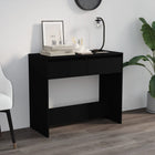 Console table 89x41x76.5 cm steel black