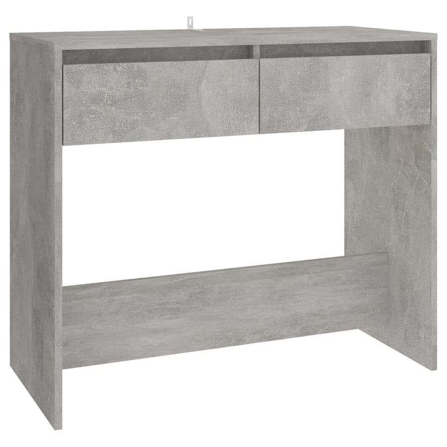 Wandtafel 89X4X76,5 Cm Staal Betongrijs