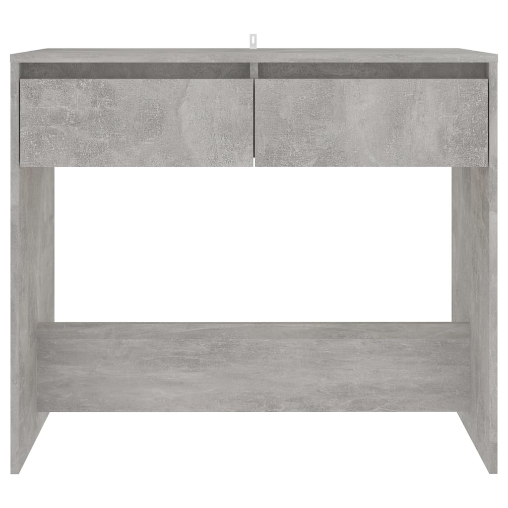 Wandtafel 89X4X76,5 Cm Staal Betongrijs