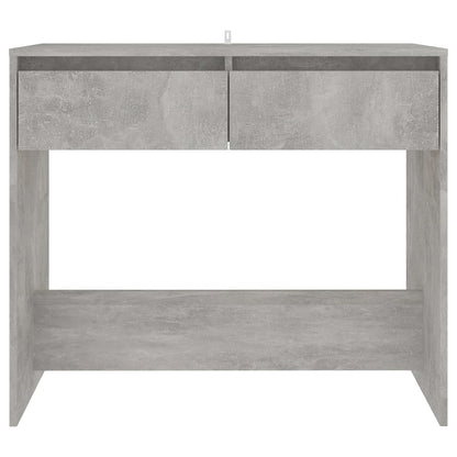 Wandtafel 89X4X76,5 Cm Staal Betongrijs