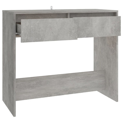 Wandtafel 89X4X76,5 Cm Staal Betongrijs