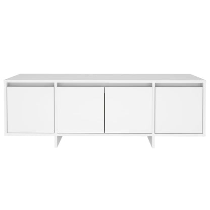 Tv-Meubel 20X30X40,5 Cm Spaanplaat Wit