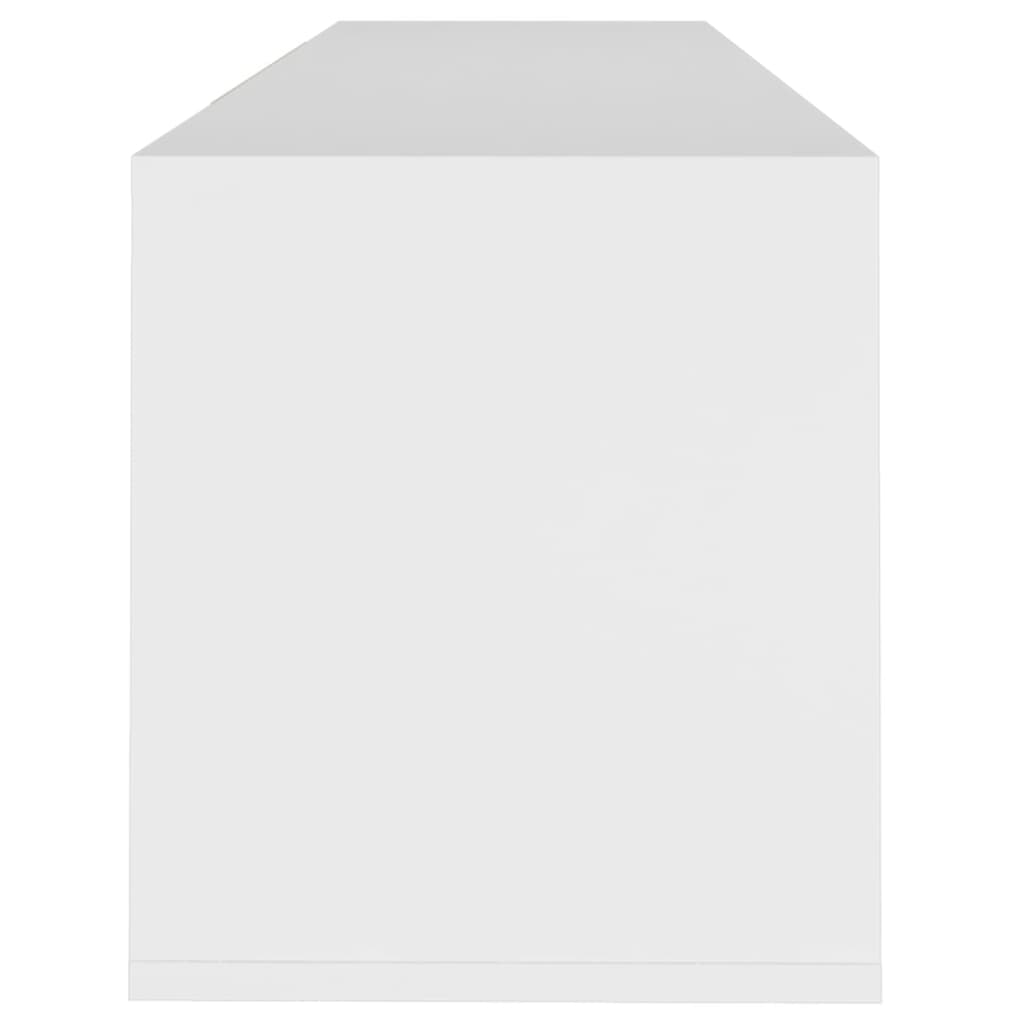 Tv-Meubel 20X30X40,5 Cm Spaanplaat Wit