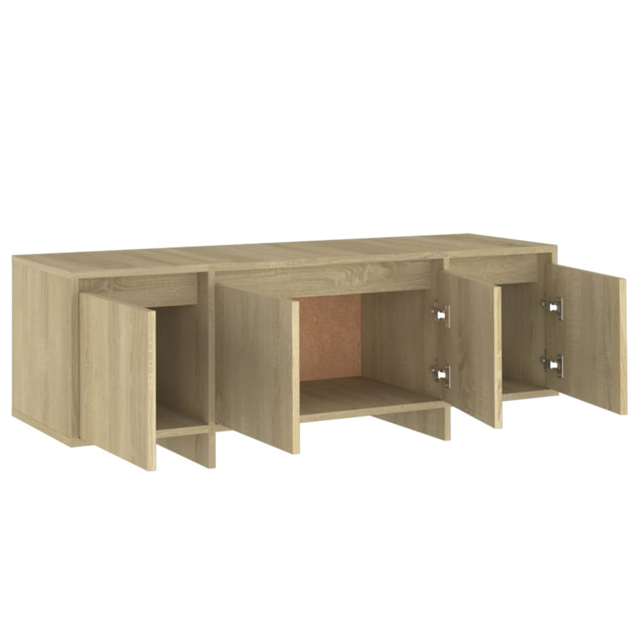 Tv-meubel 120x30x40,5 cm spaanplaat sonoma eikenkleurig Sonoma eiken