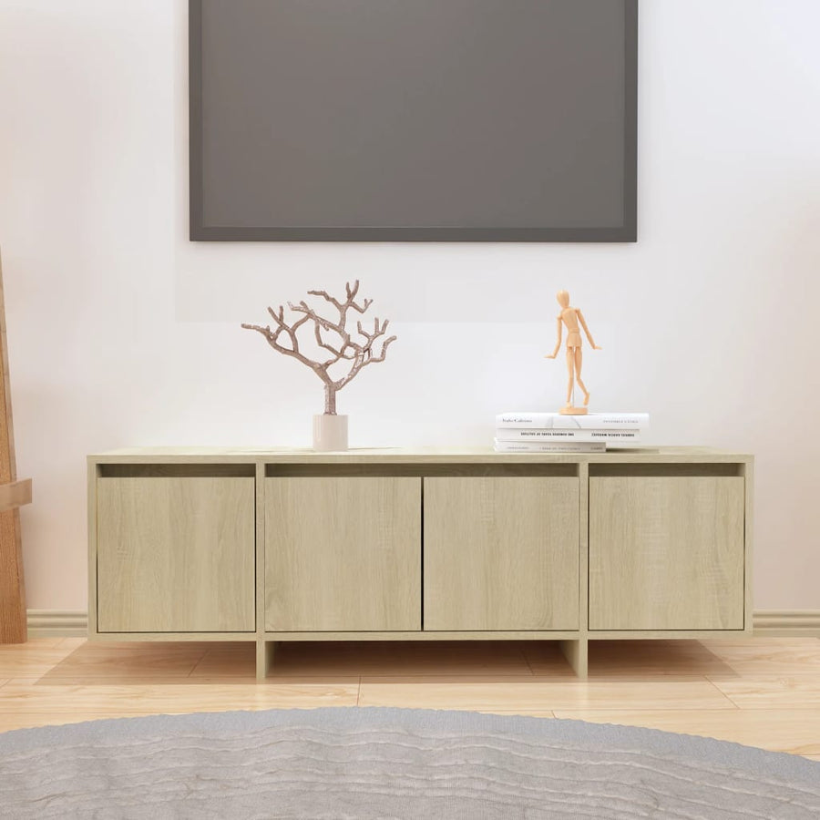 Tv-meubel 120x30x40,5 cm spaanplaat sonoma eikenkleurig Sonoma eiken