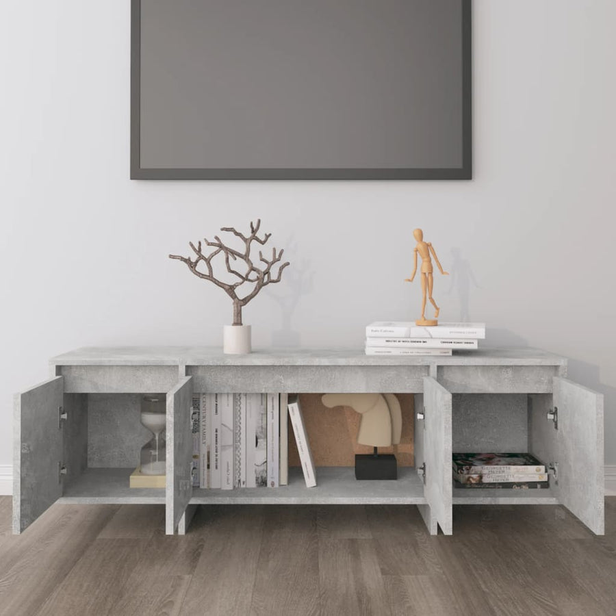 Tv-Meubel 20X30X40,5 Cm Spaanplaat Betongrijs