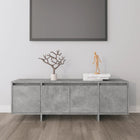 TV Cabinet 120x30x40.5 cm Engineered Wood Concrete Grey