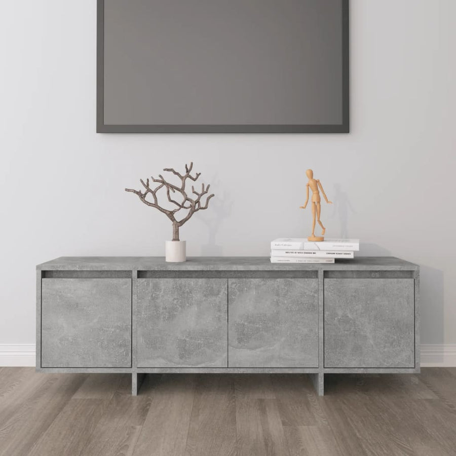 Tv-Meubel 20X30X40,5 Cm Spaanplaat Betongrijs
