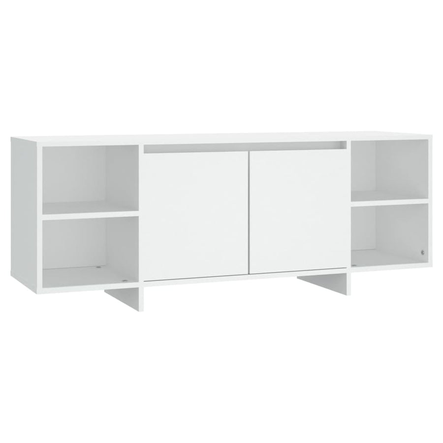 Tv-Meubel 30X35X50 Cm Spaanplaat Wit