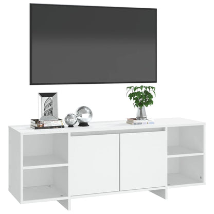 Tv-Meubel 30X35X50 Cm Spaanplaat Wit