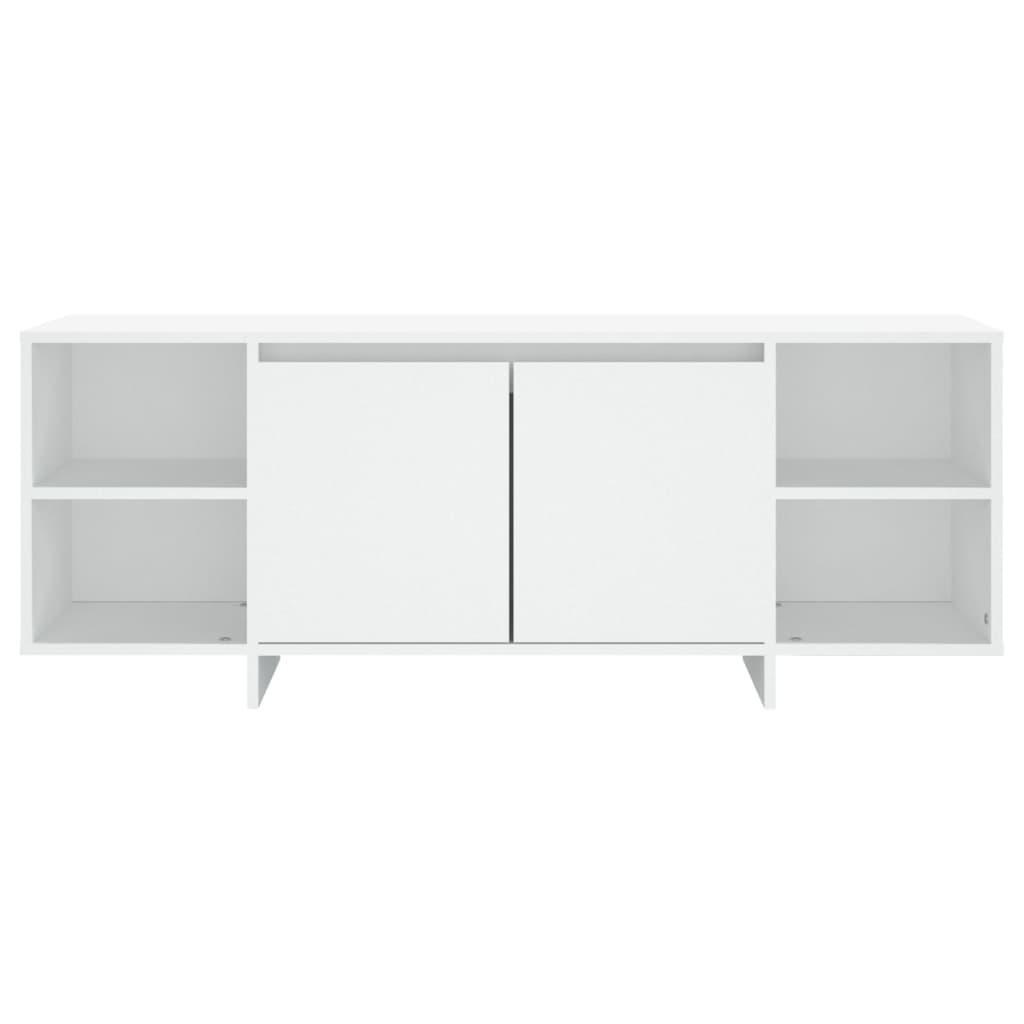 Tv-Meubel 30X35X50 Cm Spaanplaat Wit