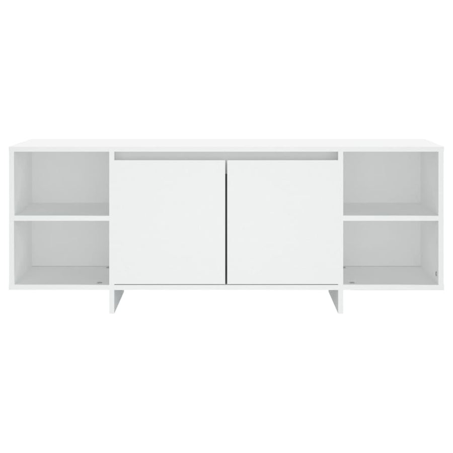 Tv-Meubel 30X35X50 Cm Spaanplaat Wit