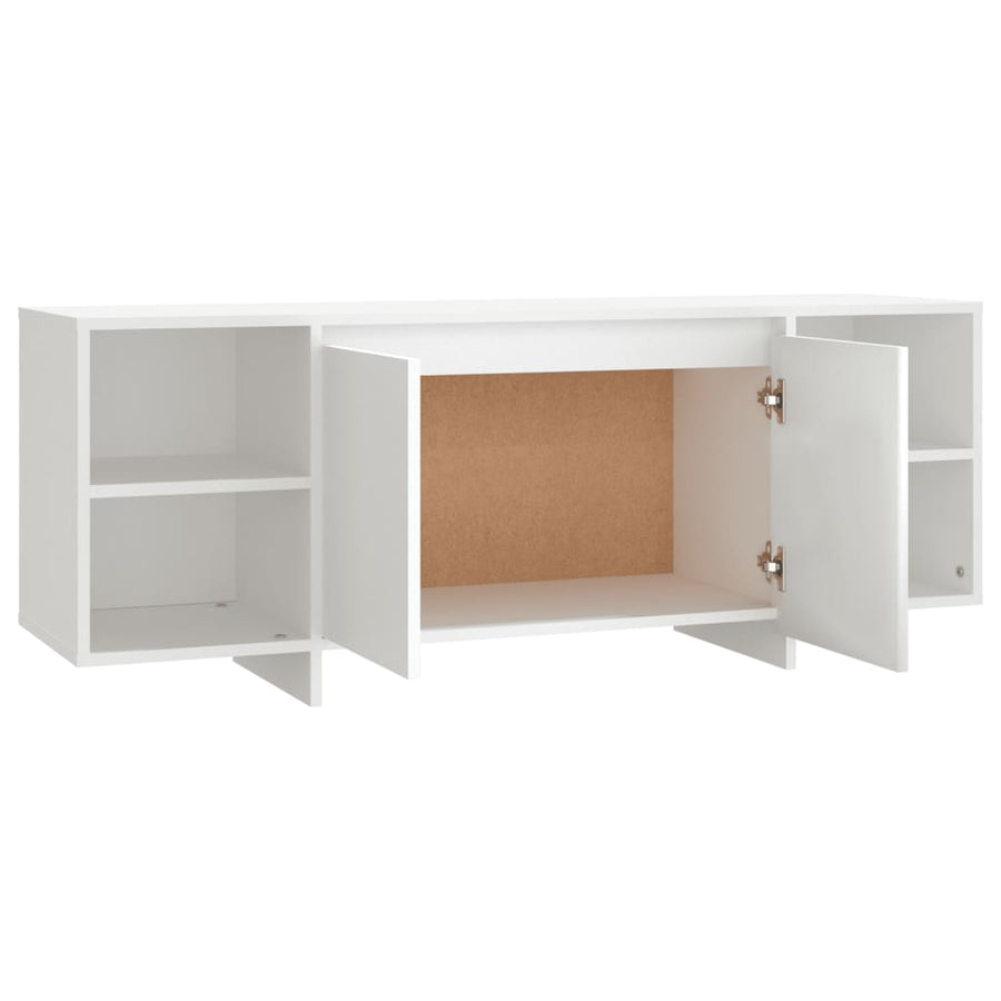 Tv-Meubel 30X35X50 Cm Spaanplaat Wit