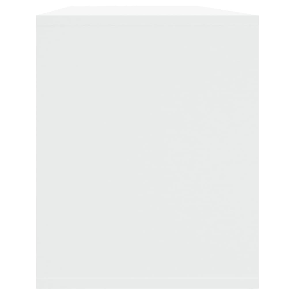 Tv-Meubel 30X35X50 Cm Spaanplaat Wit