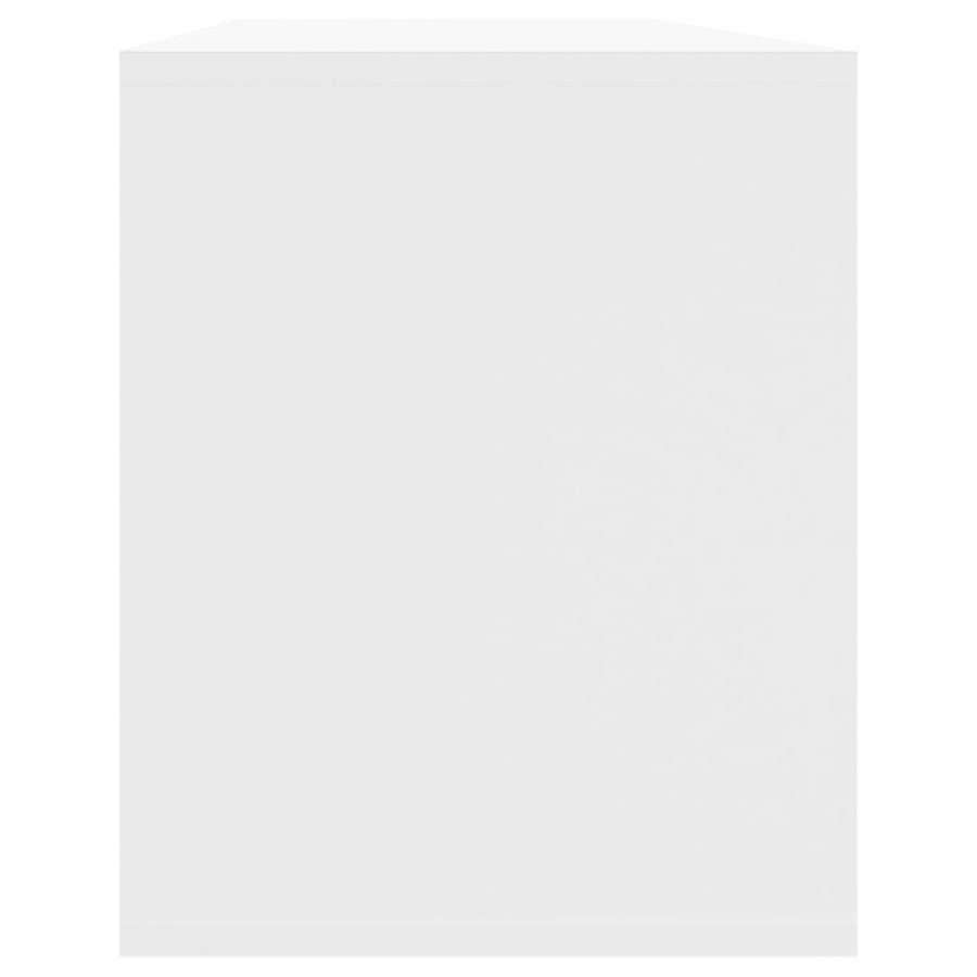 Tv-Meubel 30X35X50 Cm Spaanplaat Wit