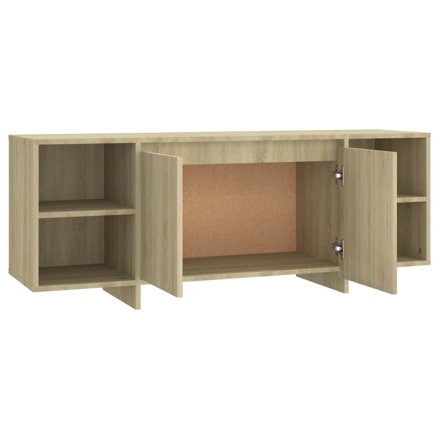 Tv-Meubel 30X35X50 Cm Spaanplaat Kleurig Sonoma eiken