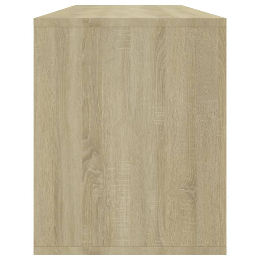 Tv-Meubel 30X35X50 Cm Spaanplaat Kleurig Sonoma eiken
