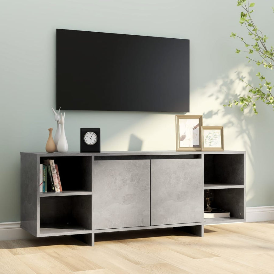 Tv-Meubel 30X35X50 Cm Spaanplaat Betongrijs