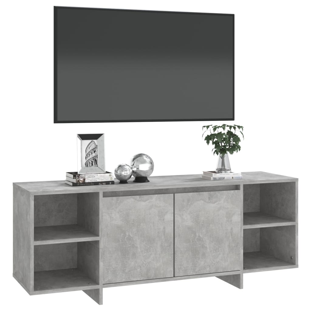 Tv-Meubel 30X35X50 Cm Spaanplaat Betongrijs