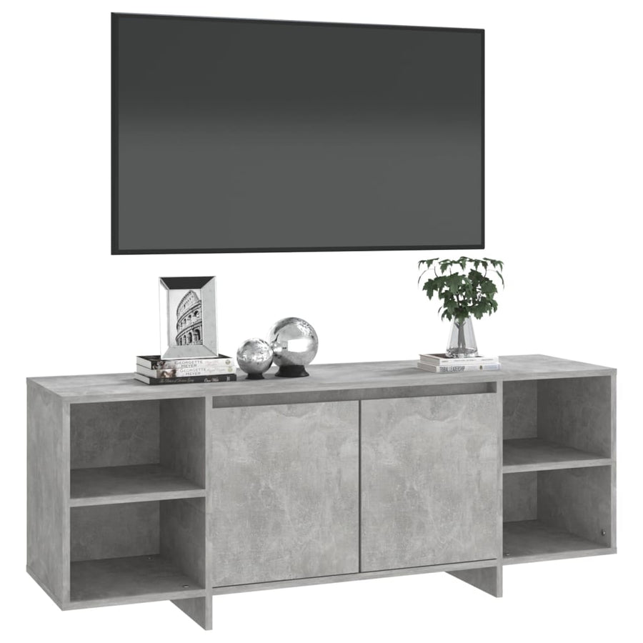 Tv-Meubel 30X35X50 Cm Spaanplaat Betongrijs