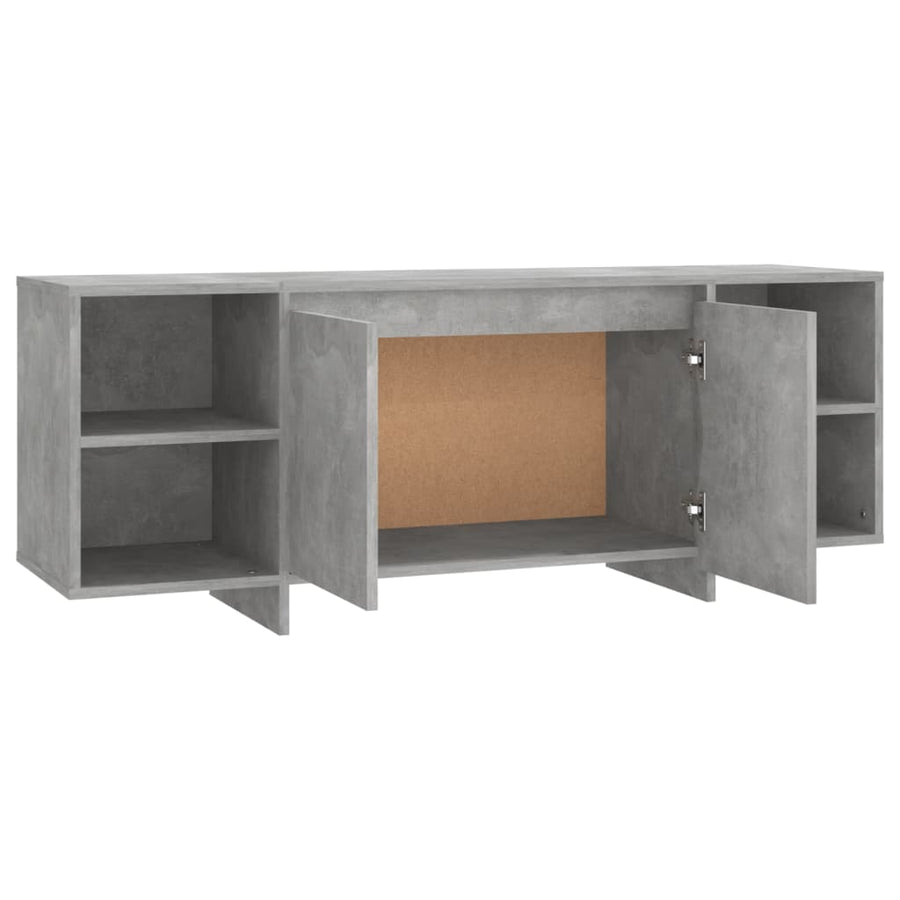 Tv-Meubel 30X35X50 Cm Spaanplaat Betongrijs