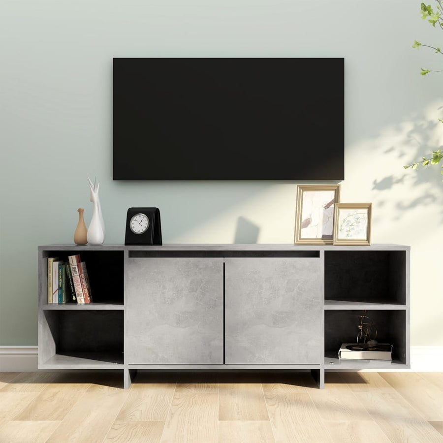 Tv-Meubel 30X35X50 Cm Spaanplaat Betongrijs