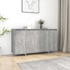 Dressoir 35X4X75 Cm Spaanplaat Betongrijs