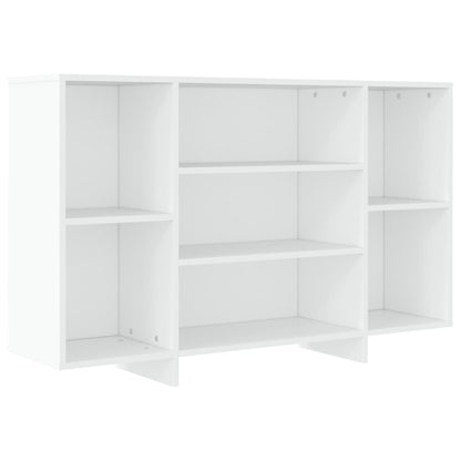 Dressoir 120x30x75 cm bewerkt hout wit
