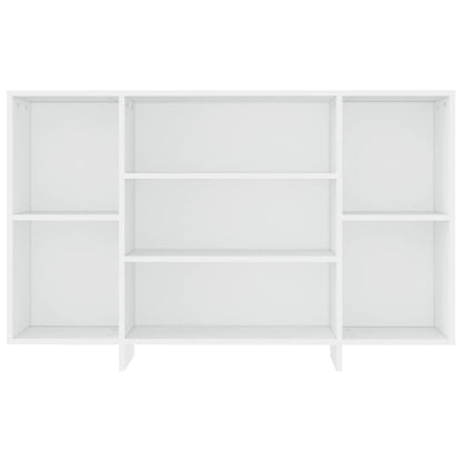 Dressoir 120x30x75 cm bewerkt hout wit