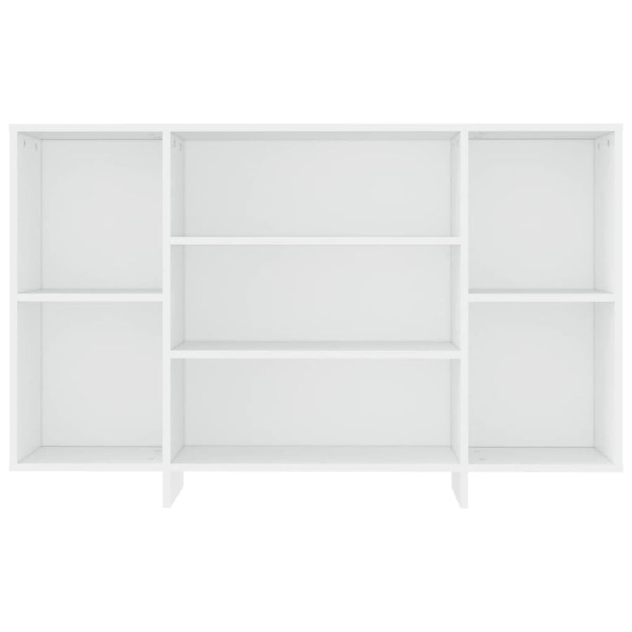 Dressoir 120x30x75 cm bewerkt hout wit