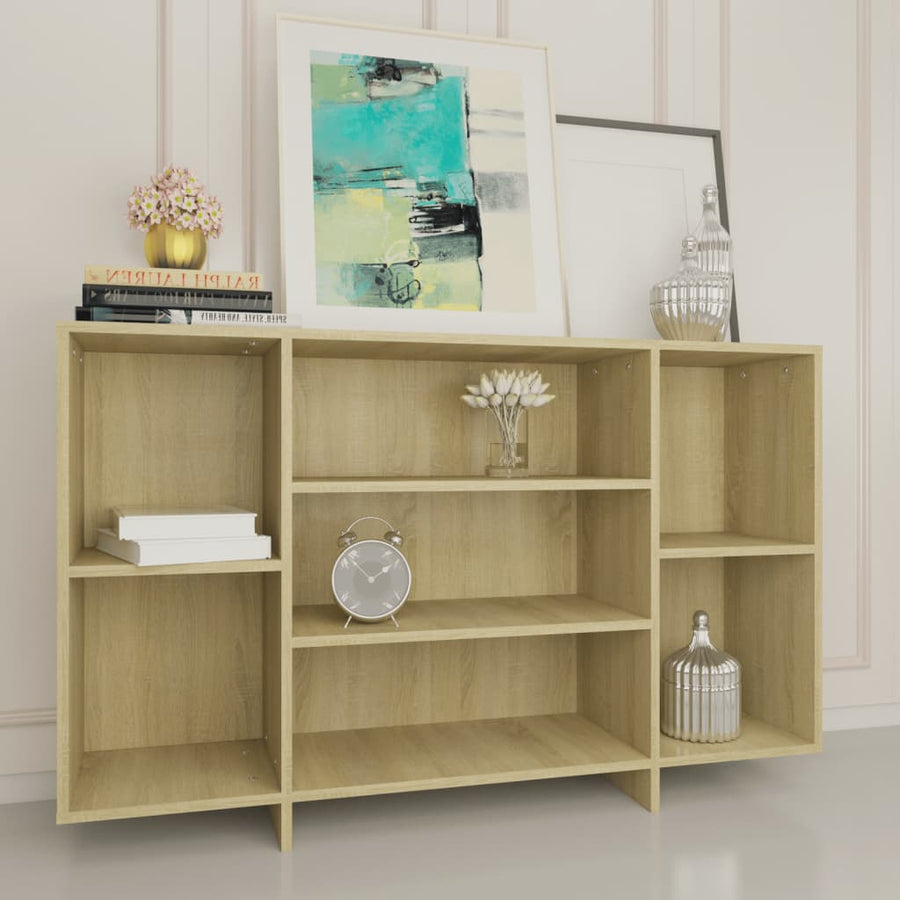 Dressoir 20X30X75 Cm Spaanplaat Kleurig Sonoma eiken