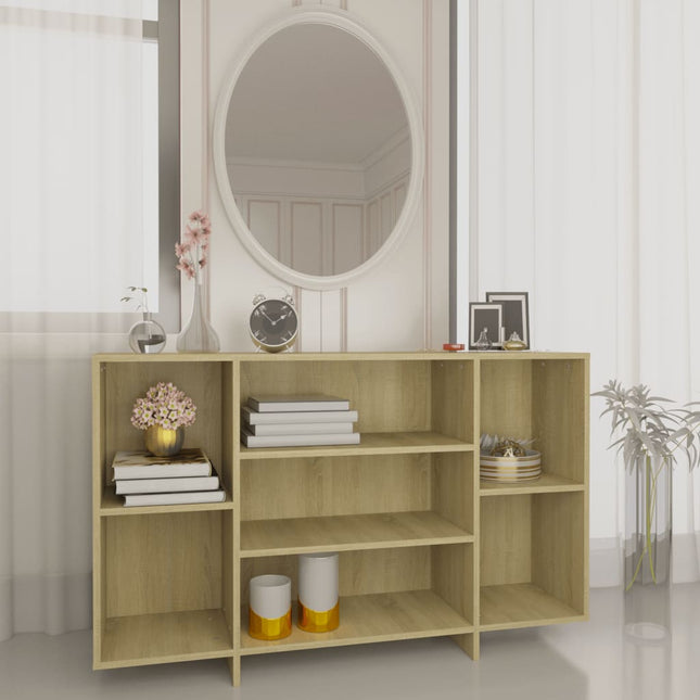 Dressoir 20X30X75 Cm Spaanplaat Kleurig Sonoma eiken