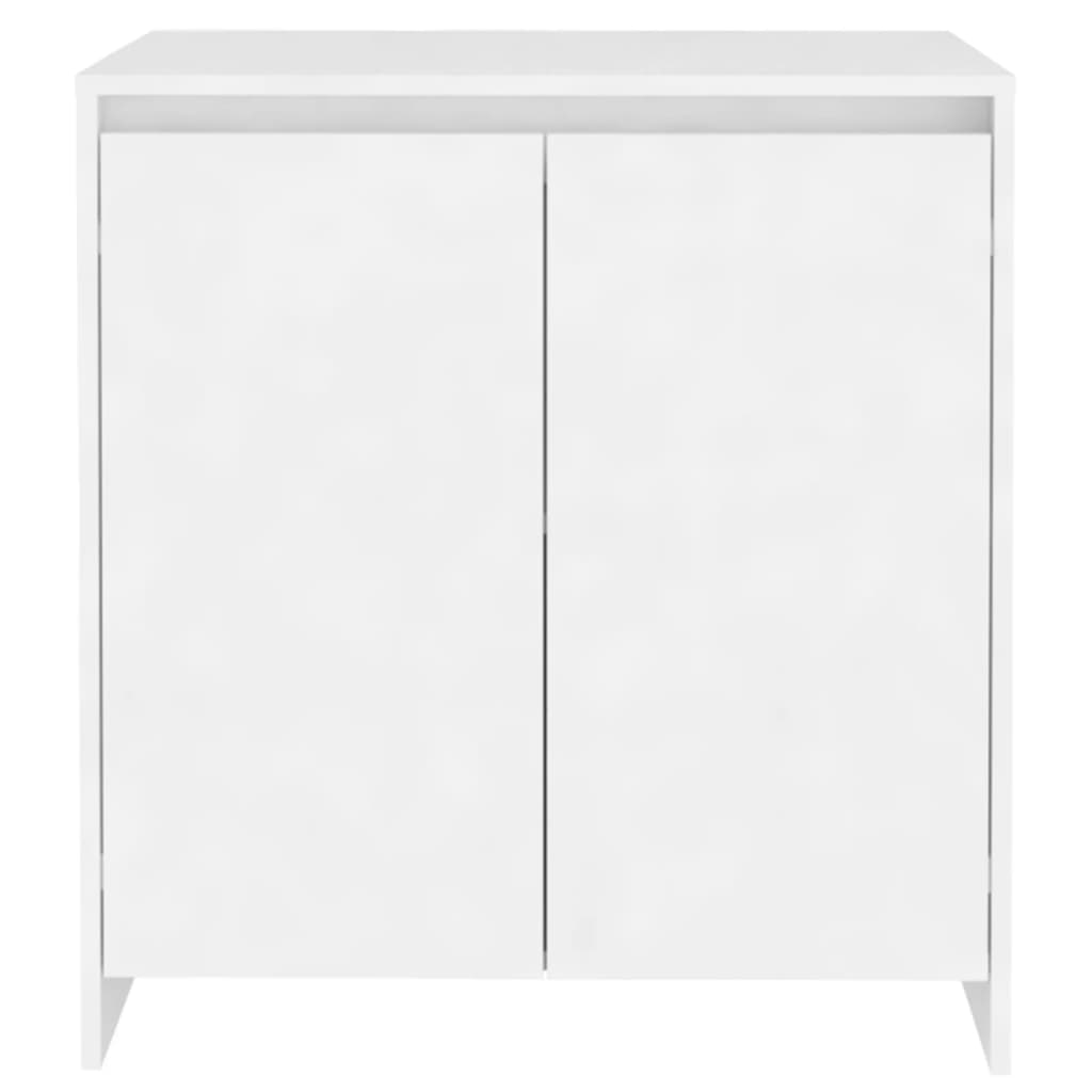 Dressoir 70X4X75 Cm Bewerkt Hout Wit