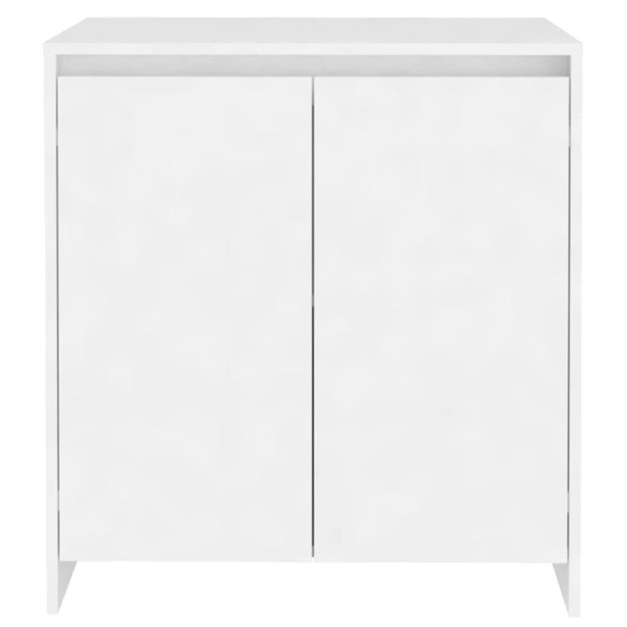 Dressoir 70X4X75 Cm Bewerkt Hout Wit