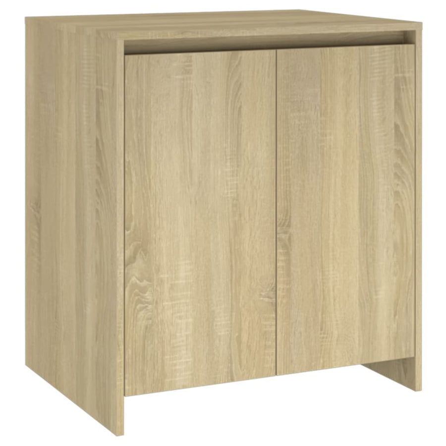 Dressoir 70X4X75 Cm Bewerkt Hout Kleurig Sonoma eiken