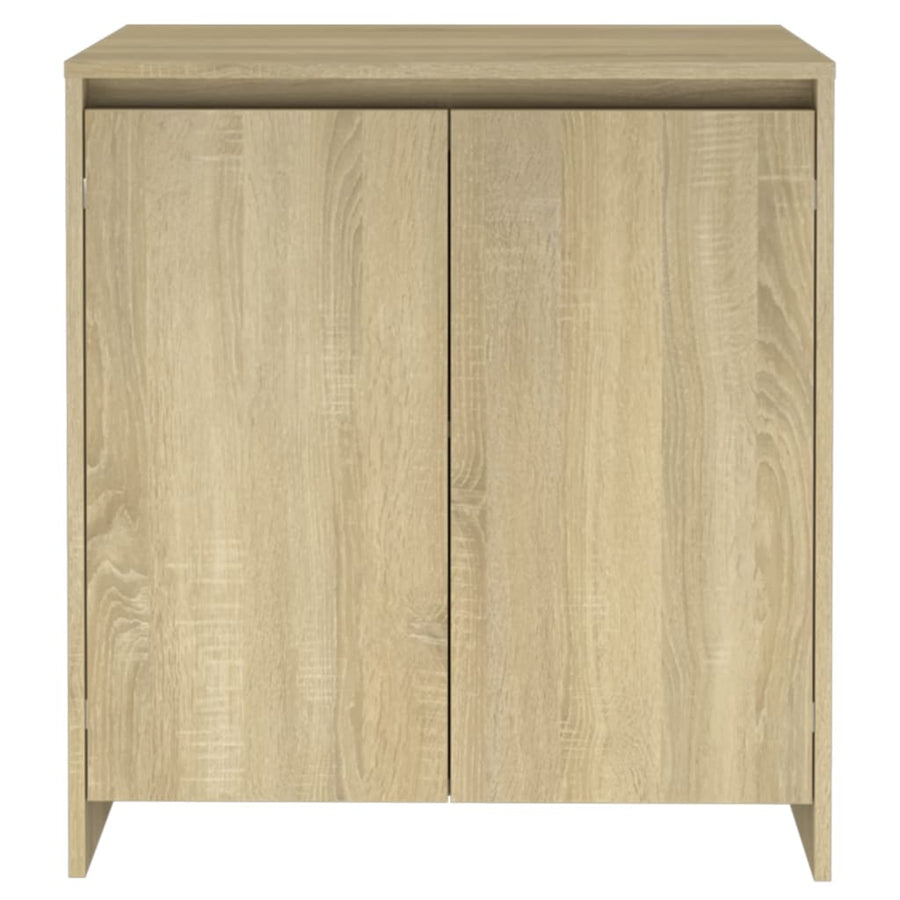 Dressoir 70X4X75 Cm Bewerkt Hout Kleurig Sonoma eiken