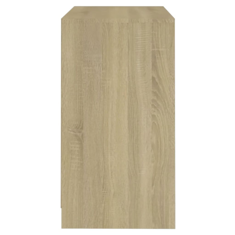 Dressoir 70X4X75 Cm Bewerkt Hout Kleurig Sonoma eiken