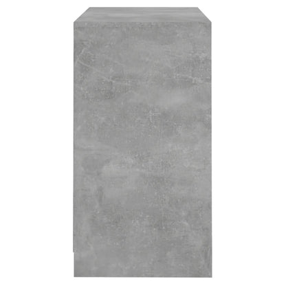 Dressoir 70X4X75 Cm Bewerkt Hout Betongrijs