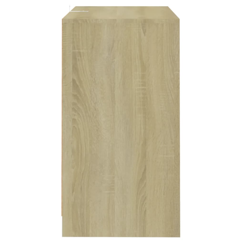 Dressoir 70X4X75 Cm Spaanplaat Kleurig Sonoma eiken