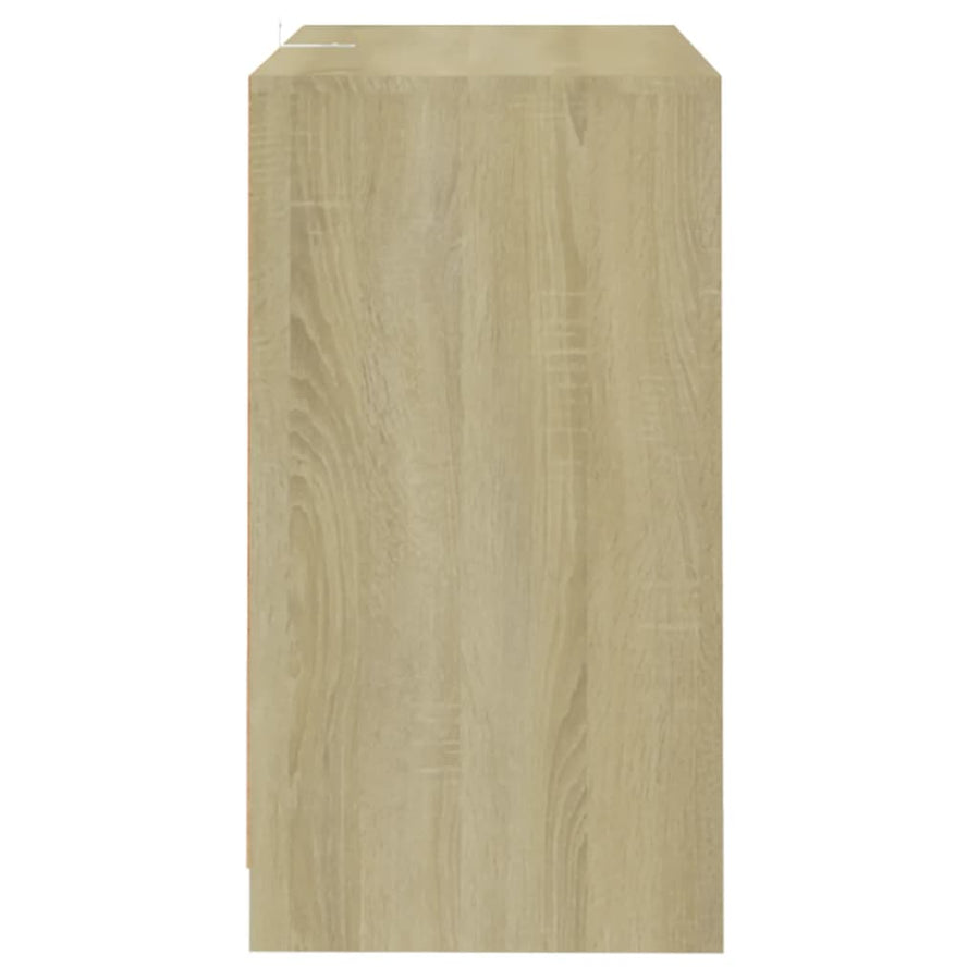 Dressoir 70X4X75 Cm Spaanplaat Kleurig Sonoma eiken