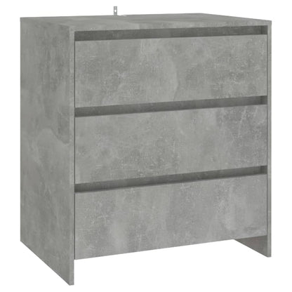 Dressoir 70X4X75 Cm Spaanplaat Betongrijs