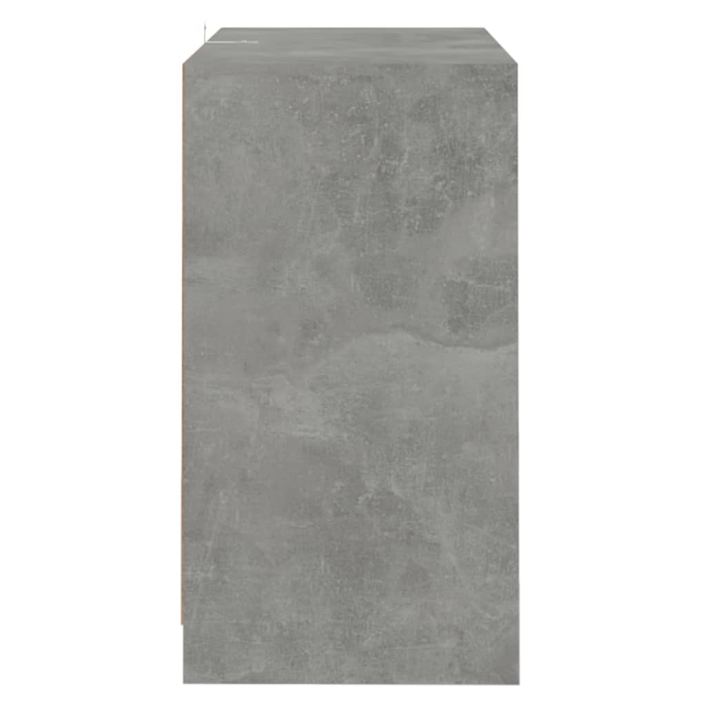 Dressoir 70X4X75 Cm Spaanplaat Betongrijs