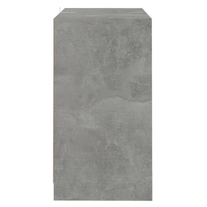 Dressoir 70X4X75 Cm Spaanplaat Betongrijs