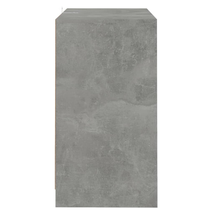 Dressoir 70X4X75 Cm Spaanplaat Betongrijs