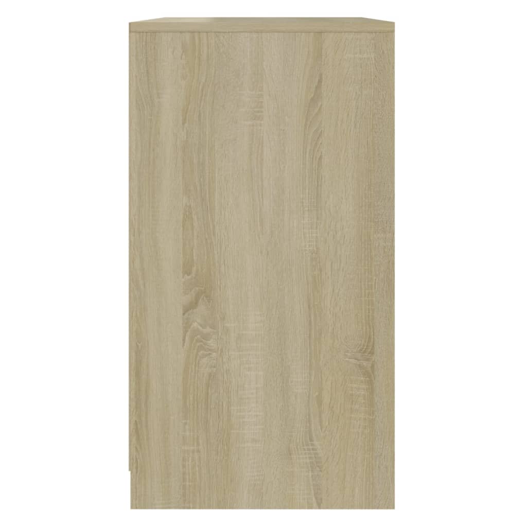 Dressoir 70X40,5X75 Cm Bewerkt Hout Kleurig Sonoma eiken