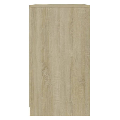 Dressoir 70X40,5X75 Cm Bewerkt Hout Kleurig Sonoma eiken